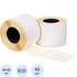 Термоэтикетки 58х60 мм ЭКО 40 мм диаметр втулки с легкосъёмным клеем (45  рулонов по 500 этикеток)