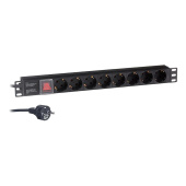 Блок розеток ExeGate ServerPro PDU-19H802 Al-8S-EU1.8CU-SW (EX280841RUS)