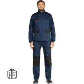 Куртка рабочая летняя мужская Delta Plus MACH1 синяя (размер 60-62, рост  188-196)