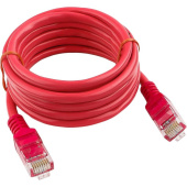 Патч-корд витая пара Cablexpert PP12-2M/RO 5e 2 м