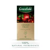 Чай черный Greenfield Grand Fruit 25 пакетиков (розмарин, гранат)