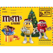 Новогодний сладкий подарок M&M's and Friends Большая посылка 577 г