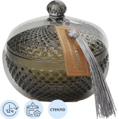 Свеча ароматическая в стакане Вещицы Tobacco & Vanilla 8x9 см