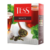Чай черный Tess Minty 100 пакетиков (мята)