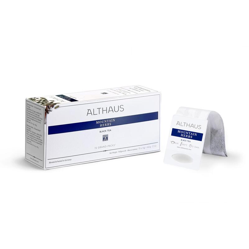 Чай черный Althaus Mountain Herbs Grand Pack 15 пакетиков (чабрец)