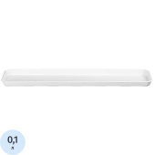 Поддон для цветочного горшка/для кашпо Idiland Basil 60x13.8x2.4 см  белый