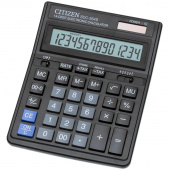 Калькулятор настольный ПОЛНОРАЗМЕРНЫЙ Citizen SDC-554S 14-разрядный черный