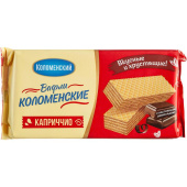 Вафли Коломенский Каприччио с шоколадом 200 г купить в интернет-магазине товаров для офиса и дома ТопГрад с доставкой