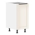 Шкаф напольный с полкой Sicilia (бежевая эмаль/белый, 400х560х820 мм)