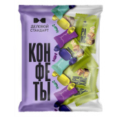 Конфеты глазированные Деловой Стандарт с арахисом в мягкой карамели 700 г купить в интернет-магазине товаров для офиса и дома ТопГрад с доставкой