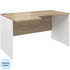 Стол эргономичный Alba AL-1.4L левый (дуб нельсон/белый, 1380х880х750  мм)