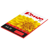 Бумага цветная для печати Комус Color красная интенсив (А4, 80 г/кв.м, 50 листов)