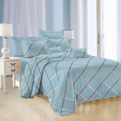 Комплект постельного белья Эльф Satin Collection Нур 2-спальное  микросатин 70x70 см