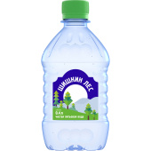 Вода питьевая Шишкин Лес негазированная 0.4 л купить в интернет-магазине товаров для офиса и дома ТопГрад с доставкой