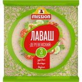 Лаваш Mission Деревенский пшеничный 270 г (3 штуки в упаковке)
