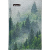 Бизнес-тетрадь Attache Economy Forest А5 120 листов в клетку на сшивке (125x200 мм)