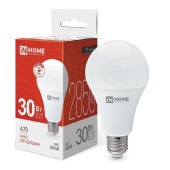 Лампа светодиодная In Home LED-A70-VC груша 30Вт 4000K 2850Лм 220В 4690612024141