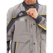 Костюм рабочий летний мужской л31-КПК серый/светло-серый (размер 44-46,  рост 170-176)