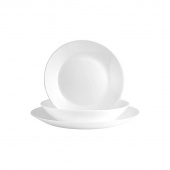 Набор столовой посуды на 6 персон Arcopal Зели 18 предмета стекло белый (артикул производителя L4122)