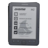 Электронная книга E-book Digma M2 d.gry 6 дюймов серая