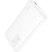 Внешний аккумулятор (power bank) Hoco J87 Tacker 10000 мАч белый (J87 TACKER WHITE)