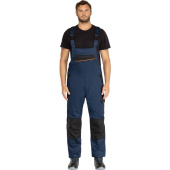 Полукомбинезон рабочий летний мужской Delta Plus MACH1 Range  синий/оранжевый (размер 44-46, рост 164-172)