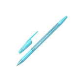 Ручка шариковая неавтоматическая Erich Krause R-301 Spring Stick&Grip синяя (толщина линии 0.35 мм)