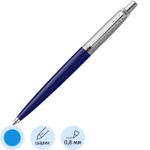 Ручка шариковая Parker Jotter Originals Navy Blue цвет чернил синий,  цвет корпуса серебристый/синий (артикул производителя 2123427)