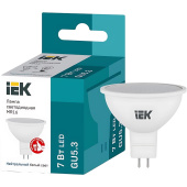 Лампа светодиодная IEK LLE-MR16-7-230-40-GU5 7 Вт GU5.3 R 4000 К 700 Лм (422026)
