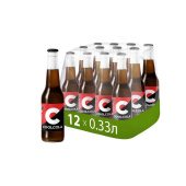 Напиток газированный Cool Cola Zero 0.33 л в стеклянной бутылке (12 штук в упаковке) купить в интернет-магазине товаров для офиса и дома ТопГрад с доставкой