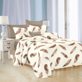 Комплект постельного белья Эльф Satin Collection Сирин 1.5-спальное  микросатин 70x70 см