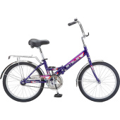 Велосипед складной Stels Pilot 310 диаметр колёс 20 дюймов 2025  фиолетовый купить в интернет-магазине товаров для офиса и дома ТопГрад с доставкой