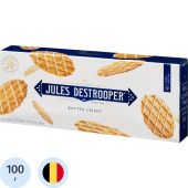 Печенье песочное Jules Destrooper Butter Crisps 100 г купить в интернет-магазине товаров для офиса и дома ТопГрад с доставкой