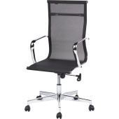 Кресло для руководителя Easy Chair 710 T черное (сетка, металл)