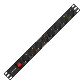 Блок розеток ExeGate ServerPro PDU-19H803 Al-8S-EU2CU-SW (EX280842RUS)