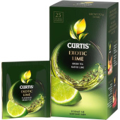 Чай зеленый Curtis Exotic Lime 25 пакетиков