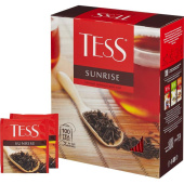 Чай черный Tess Sunrise 100 пакетиков