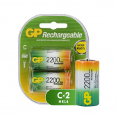 Аккумуляторные батарейки GP C 220CHC 2 штуки (2200 мАч, Ni-Mh)