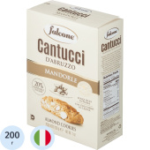Печенье сахарное Falcone Кантуччи с миндалем 200 г купить в интернет-магазине товаров для офиса и дома ТопГрад с доставкой