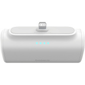 Внешний аккумулятор (power bank) Baseus Compact 5000 мАч белый (BAS-P1006830721300)