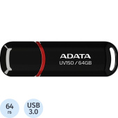Флешка USB 3.2 64 ГБ Adata UV150 (AUV150-64G-RBK) Флешка USB 3.2 64 ГБ Adata UV150 (AUV150-64G-RBK)