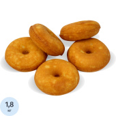 Печенье сдобное Ванюшкины сладости Веселые бублики-мини с творогом 1.8  кг купить в интернет-магазине товаров для офиса и дома ТопГрад с доставкой