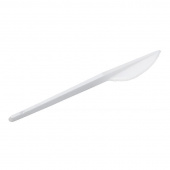 Нож одноразовый Комус белый 165 мм 100 штук в упаковке
