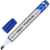 Маркер для белых досок Deli Think синий (толщина линии 2-5 мм) скошенный наконечник