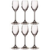Набор рюмок Crystal Bohemia Sylvia стеклянные 65 мл (6 штук в упаковке) Набор рюмок Crystal Bohemia Sylvia стеклянные 65 мл (6 штук в упаковке)