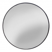 Зеркало круглое противокражное обзорное 610 мм с черным квитом внутреннее