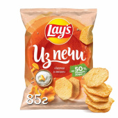 Чипсы картофельные Lay's из печи лисички в сметане 85 г купить в интернет-магазине товаров для офиса и дома ТопГрад с доставкой
