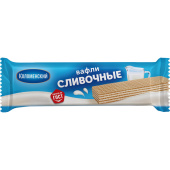 Вафли Коломенский сливочные 20 г (154 штуки в упаковке) купить в интернет-магазине товаров для офиса и дома ТопГрад с доставкой