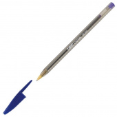 Ручка шариковая одноразовая BIC Cristal синяя (толщина линии 0.32 мм)