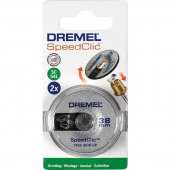 Круг шлифовальный Dremel Speed clic SC541 2 штуки в упаковке 38 мм (2615S541JA)